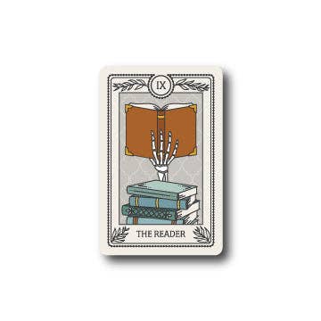 Wild North Co - Wholesale Sticker - The Reader Tarot Card Sticker1