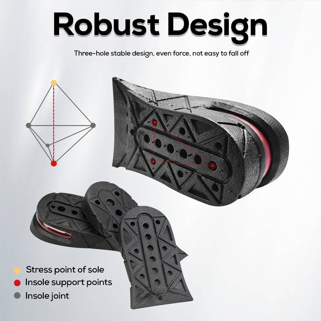 Mtistanbul LTD – wholesale Inserts/soles – Unisex – Comfortable 3 CM Height Increasing Shoe Insole for All-Day6