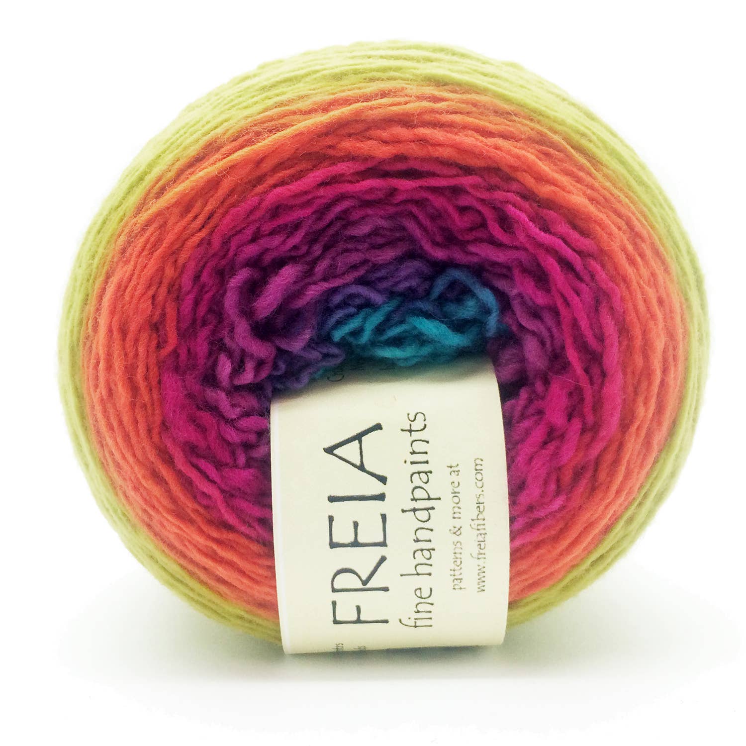 Freia Fine Handpaint Yarns - Wholesale Yarn - Dirty Hippie Merino Fingering Shawl Ball0