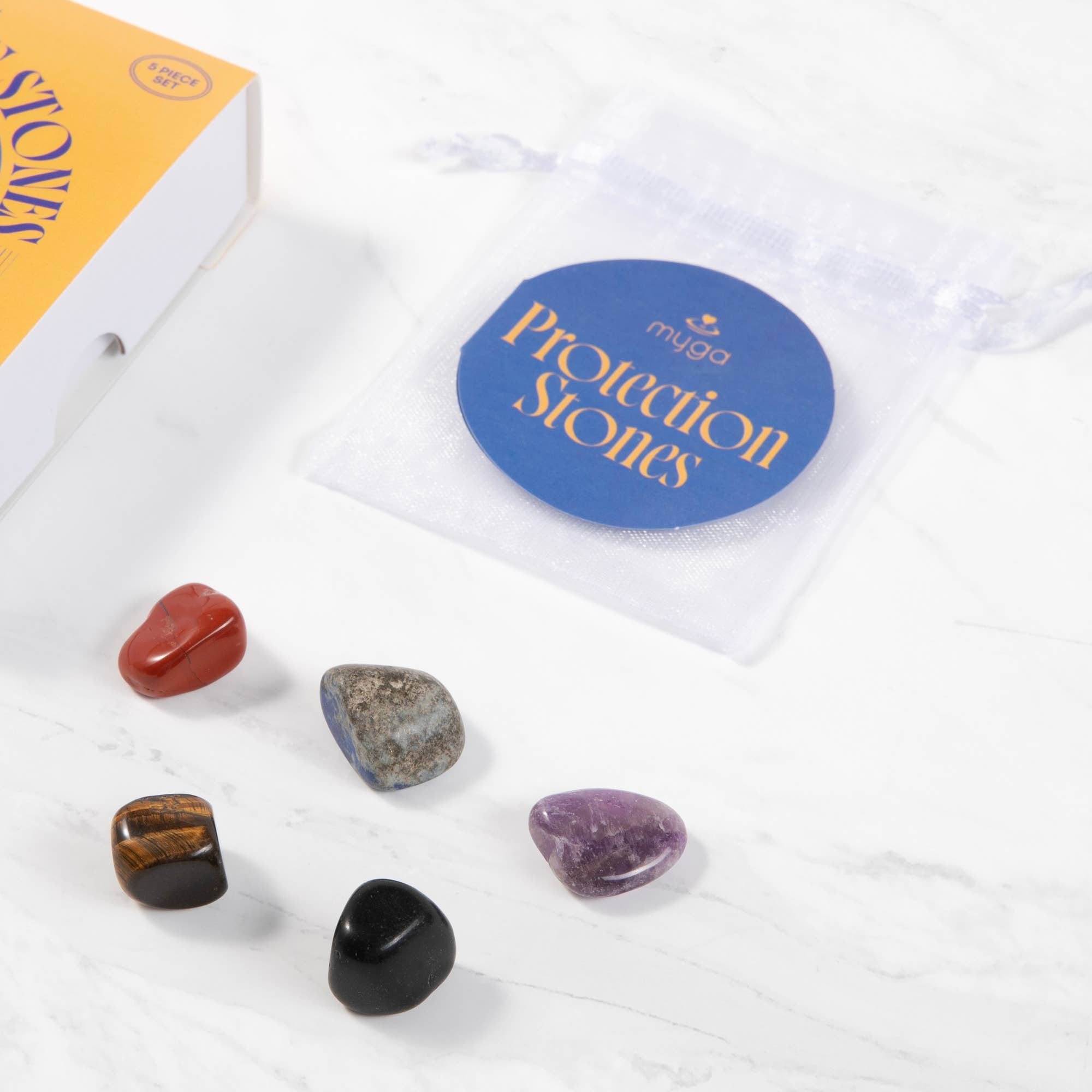 Myga - Wholesale Spiritual Stone/Crystal - Myga Wellbeing Crystal Collection - Display 24 Units15