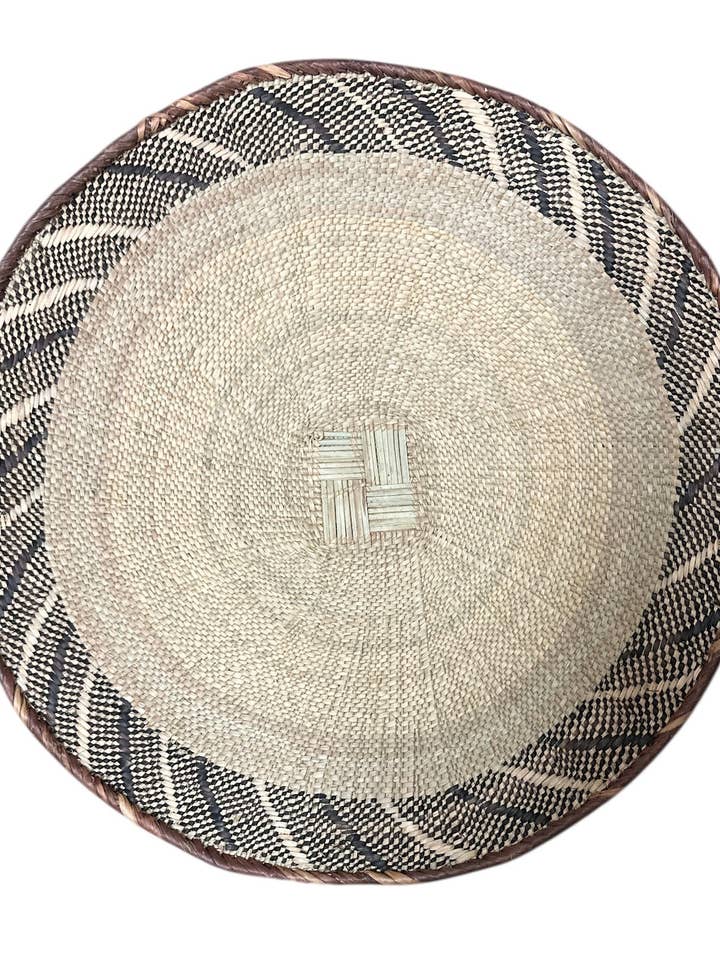 18-20" Afrikaanse Binga of Tonga Zimbabwe Mand Basket # 76 voor wholesale door The African Home Goods
