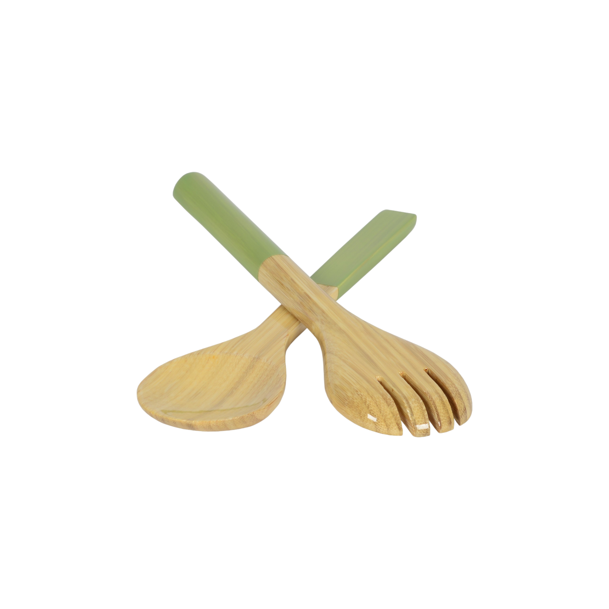 albert L. (punkt) Inc. - Wholesale Serving Utensil - Small Bamboo Server Set2