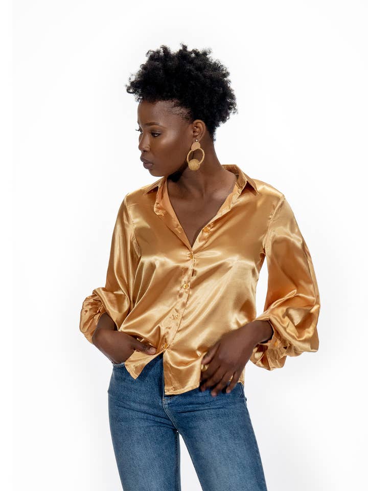 Ganiyah Guldblus för wholesale av SOHUMAN