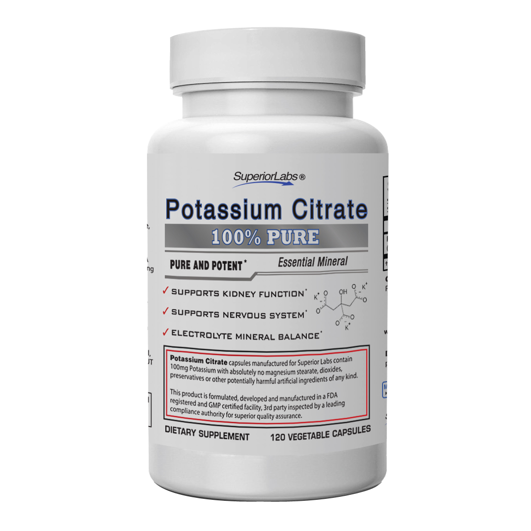 Superior Labs - Wholesale Oral Supplement/Vitamin - Potassium Citrate0