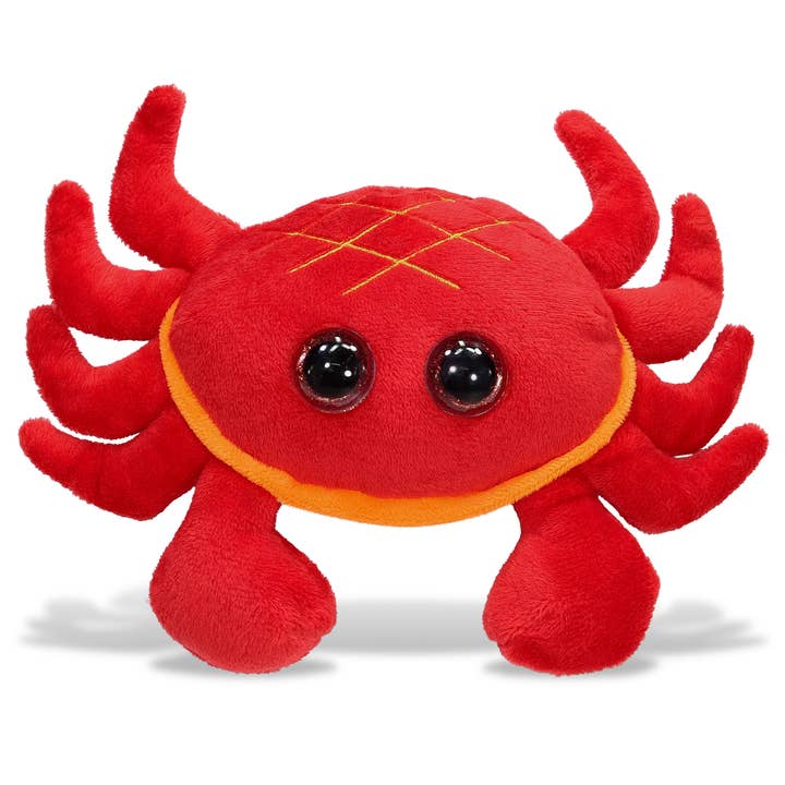 Big Eye 6" Plush - Red Crab for wholesale by Cota Global
