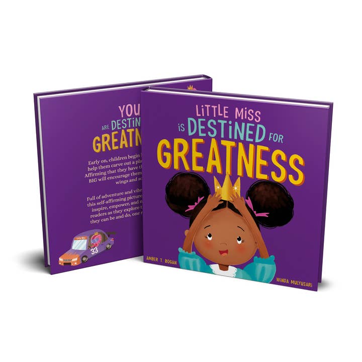 Little Miss is Destined for Greatness | Hardcover for wholesale by Little Bogan Books