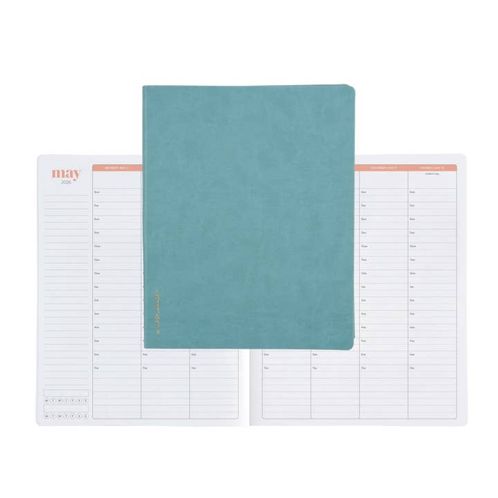 LifePlanner relié souple 8x10 - Eucalyptus, vertical pour la vente par Erin Condren Design