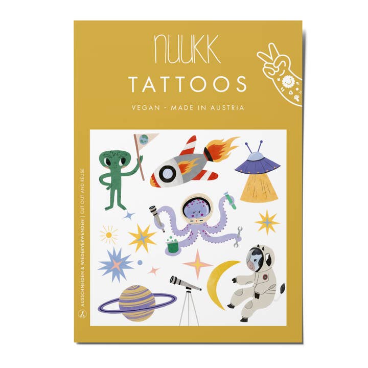 Tatuajes infantiles "Espacio" para venta al por mayor de nuukk GmbH