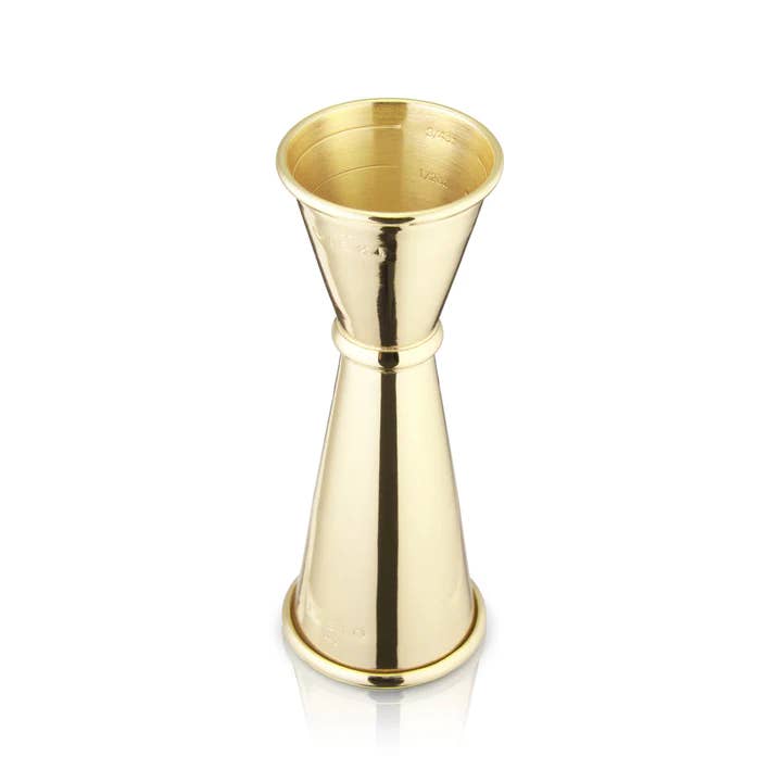 Viski - Wholesale Jigger - Belmontâ„¢ Large Gold-Plated Japanese Style Makoto Jigger