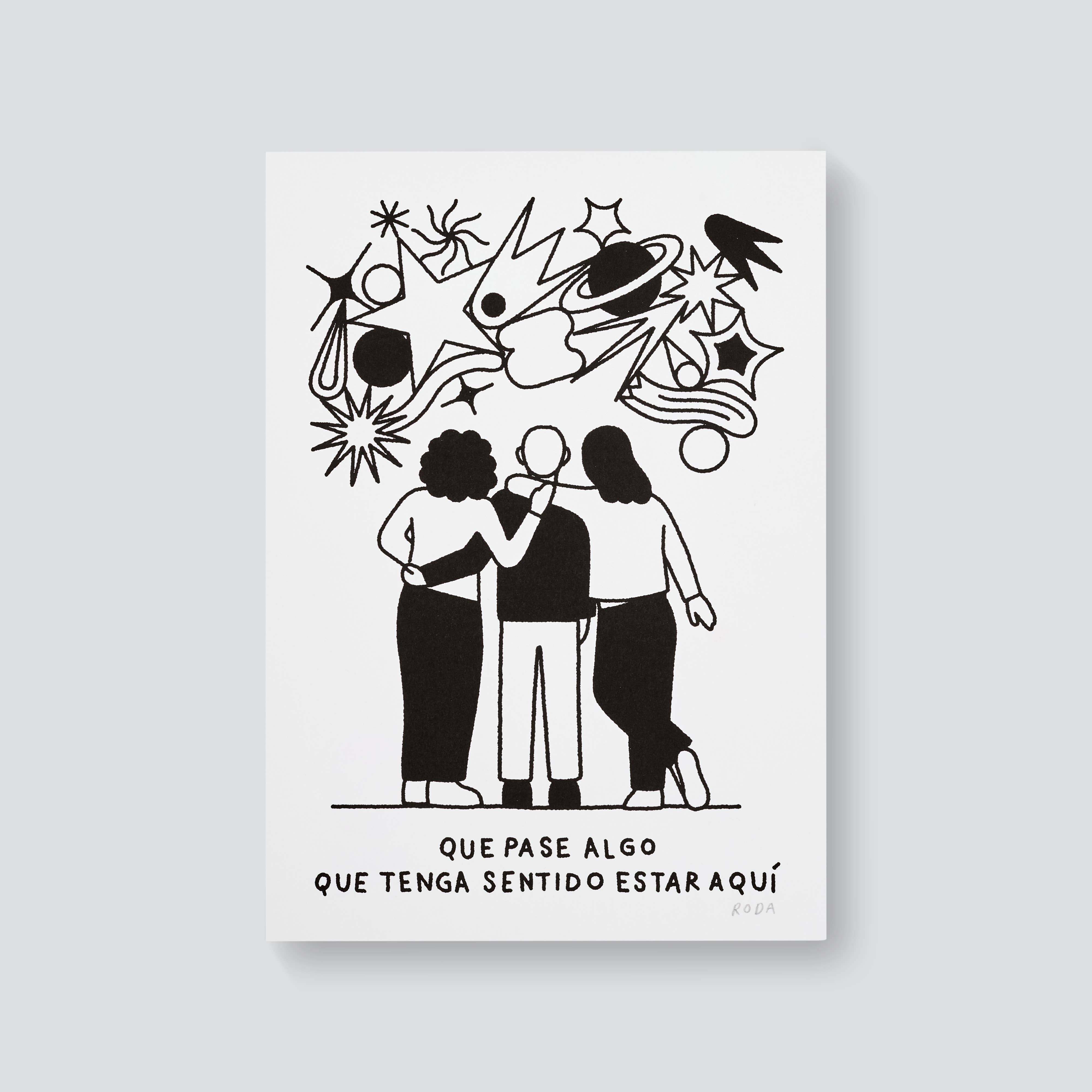 RODA - Wholesale Art Print - Universe Riso Print1