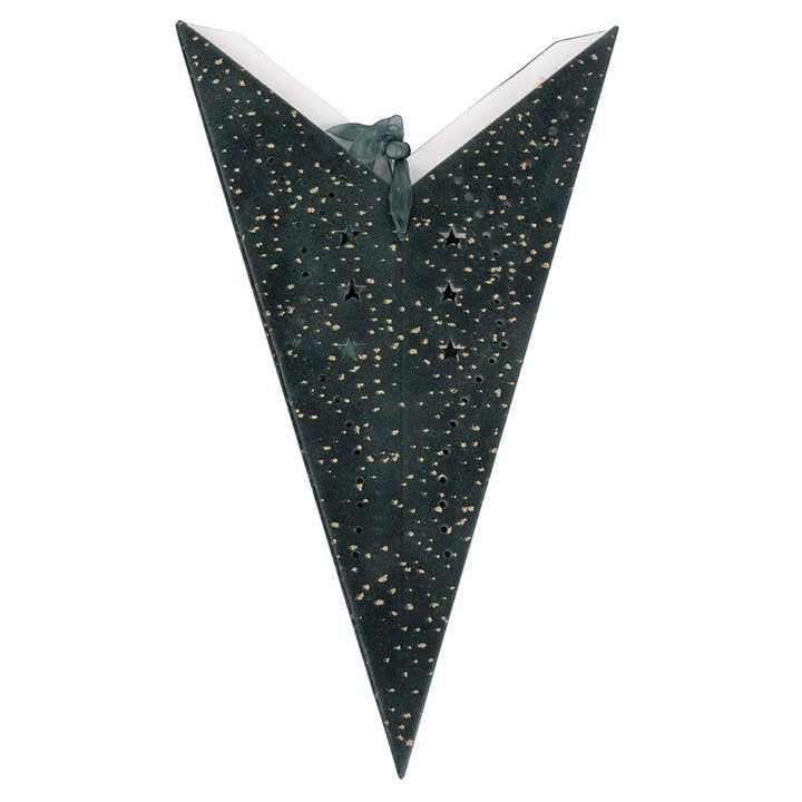 VdE Tivoli 1996 - Wholesale Ornament Set - XMAS LED STAR GREEN VELVET1