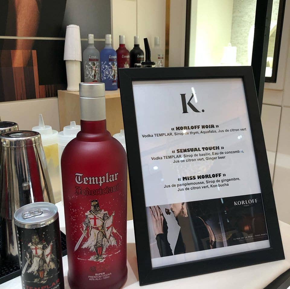 Templar - Vente Vodkas - Vodka Templar Black La Puissante10