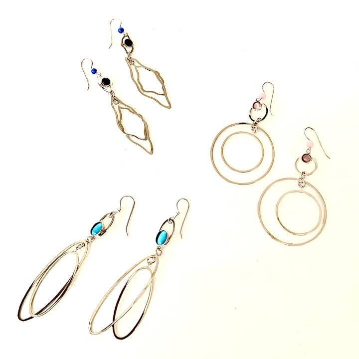 Christophe Poly / Crono Design - Wholesale Dangle Earrings - EARRINGS (Z) - Large Earrings32