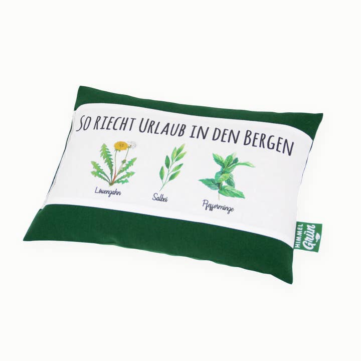 This is what a holiday in the mountains smells like - spelt pillows with for wholesale by Himmelgrün GmbH