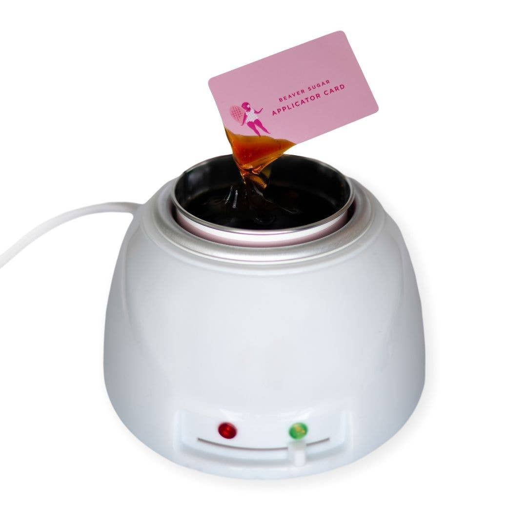 Beaver Boutique – wholesale Body hair removal product – Beaver Sugar Wax Tin Hair Removal Kit | Made of Maple Sugar2