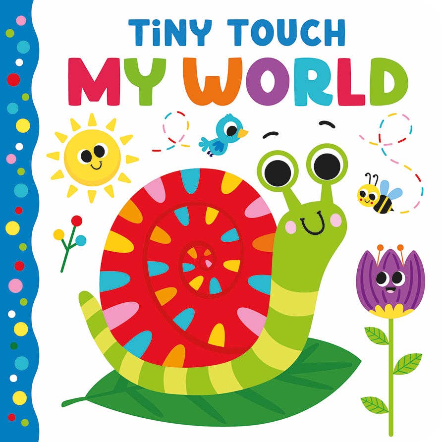 Robert Frederick Ltd - Wholesale Baby & Toddler Book (0-2) - Tiny Touch My World: Bright and Textured Baby Board Book for Ages 0-2 – Interactive Touch-and-Feel Book with Colourful Characters0