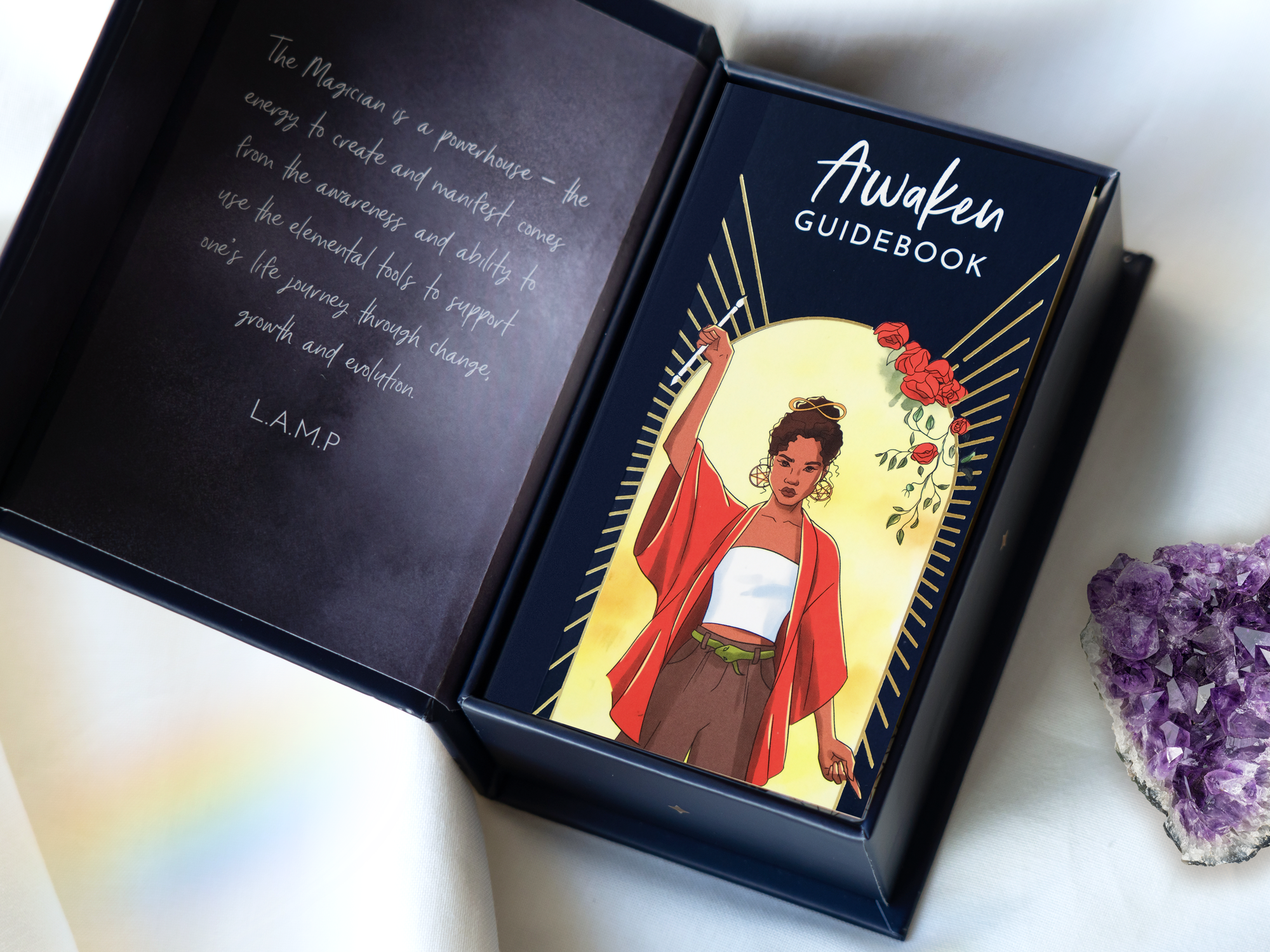 RYVE - Vente Cartes de tarot - Cartes de tarot Awaken avec guide - Jeu de tarot moderne2