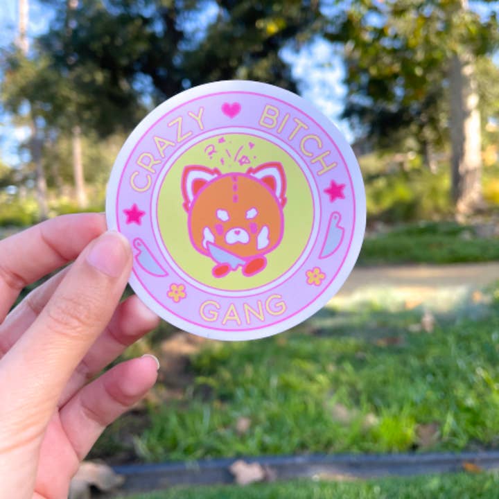 Basura Gang - Wholesale Sticker - Crazy Bitch Sticker