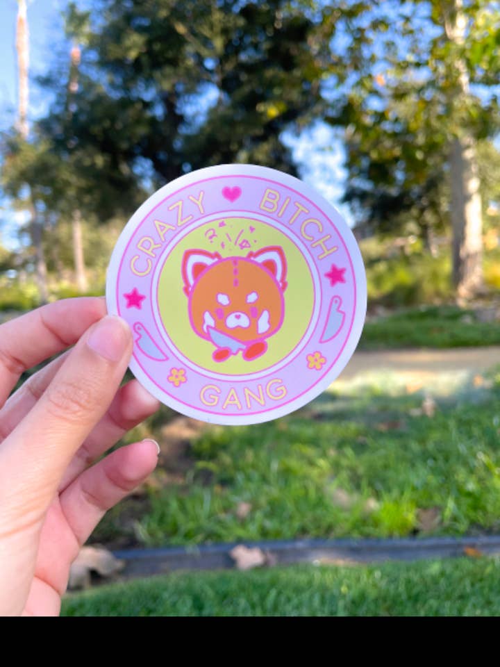 Crazy Tik klistermärke för wholesale av Basura Gang