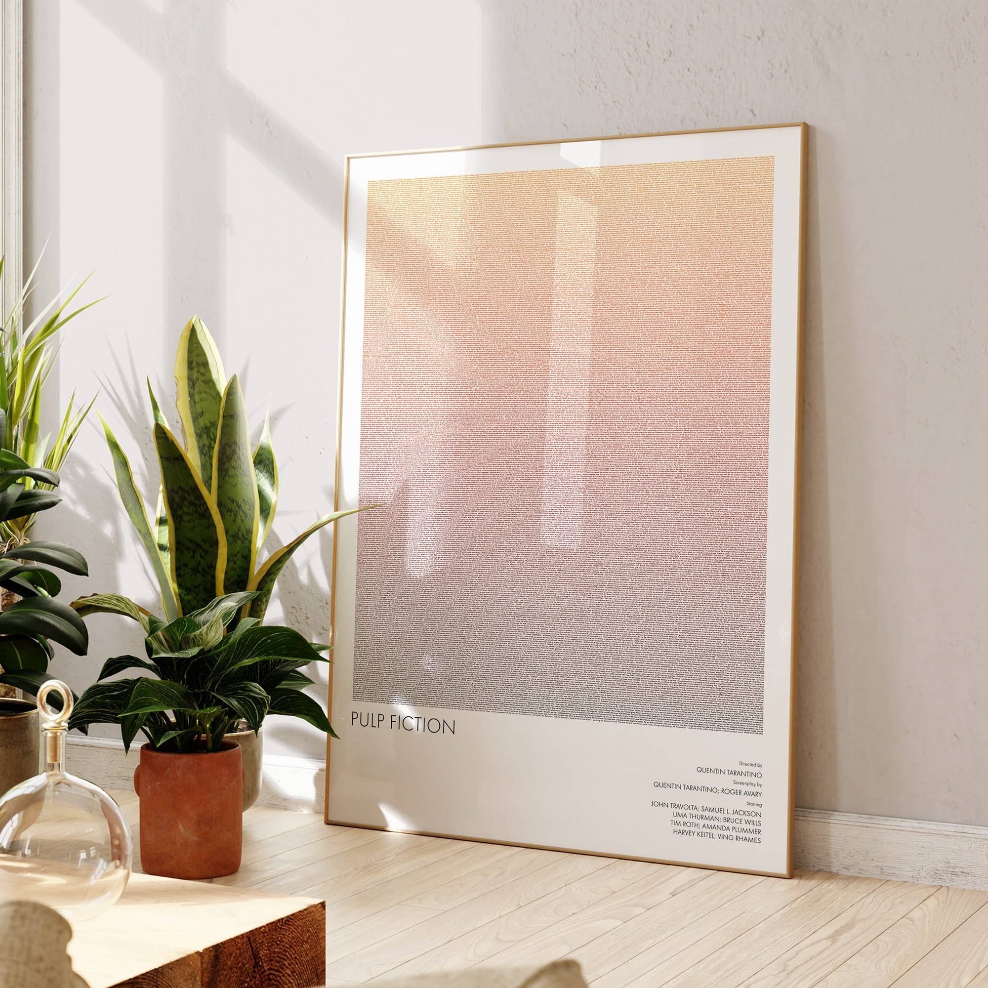 Fade Out Prints – wholesale Konsttryck – Pulp Fiction Filmaffisch Konsttryck med komplett7