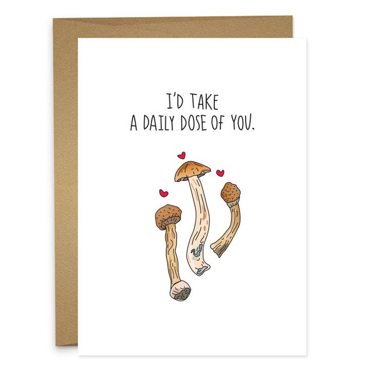 Daily Dose of You Greeting Card for wholesale by Humdrum Paper