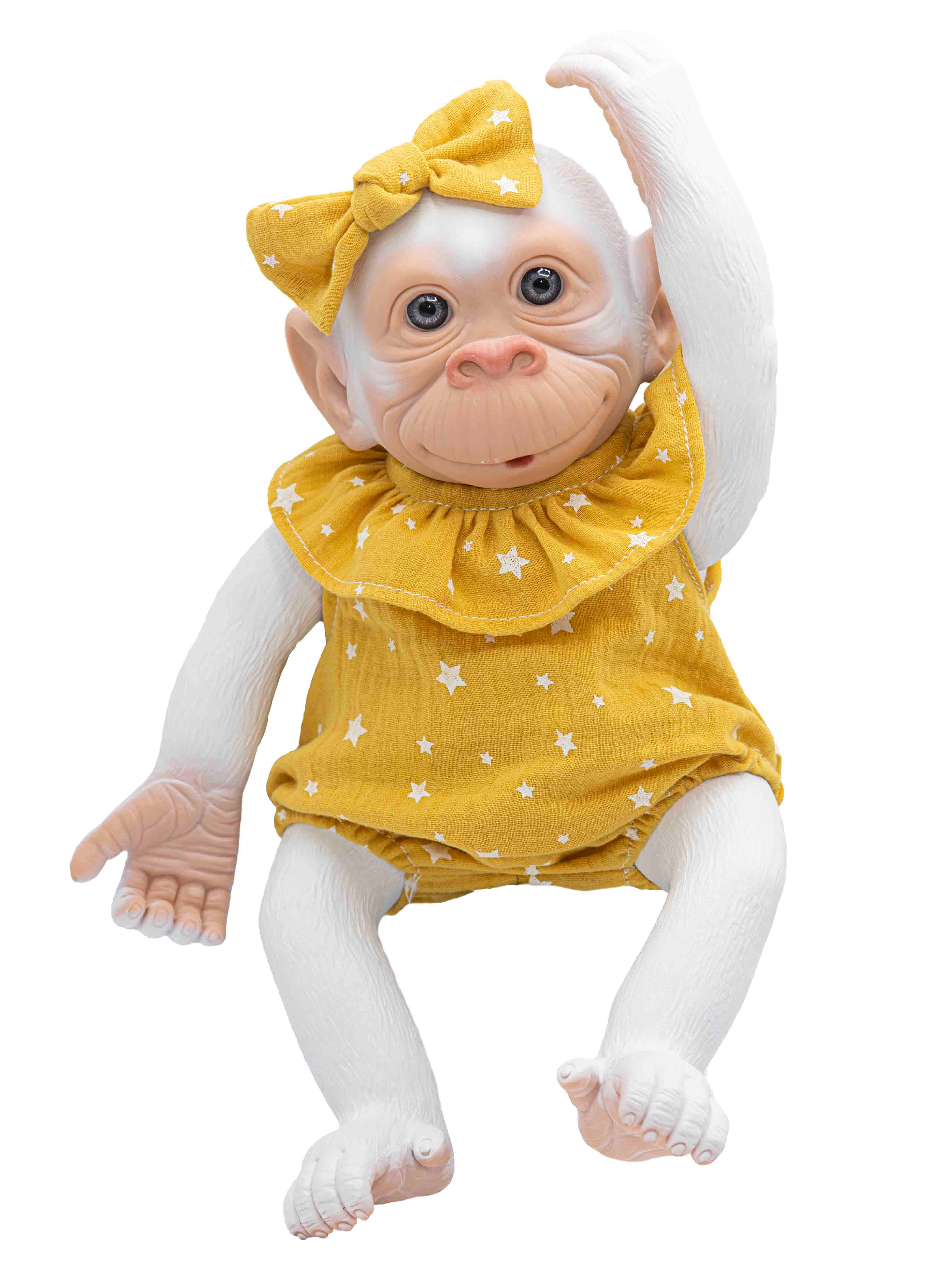 MUÑECAS ROSATOYS, S.L. - Wholesale Doll - Kids - Reborn Copito Jumpsuit With Stars Dress1