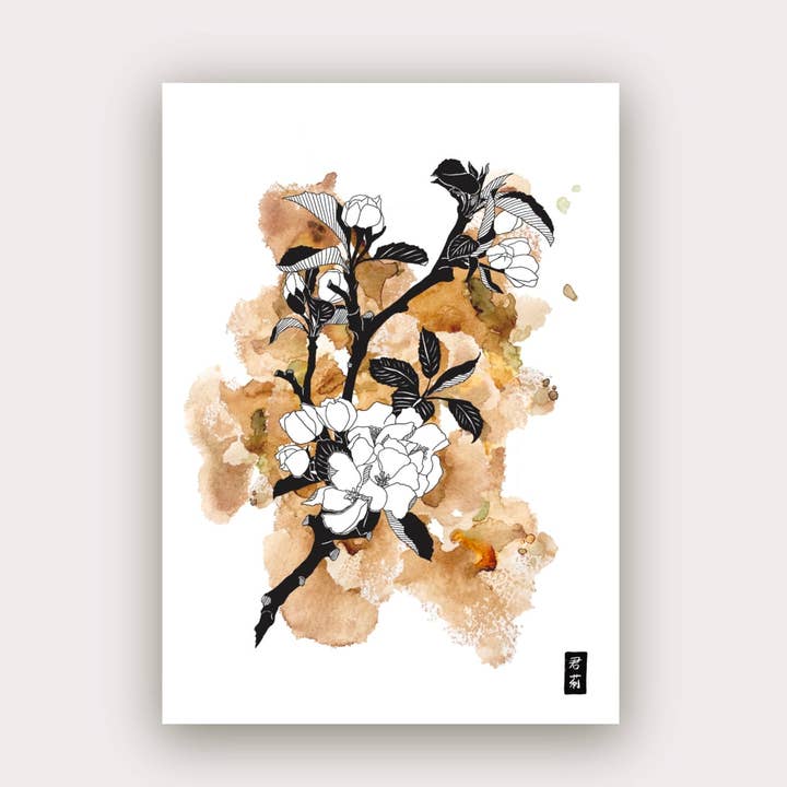 Kirschblüten ❊ Neuanfang | Karte für den Großhandel von itsjunli