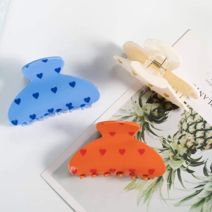 ACCITY - Wholesale Hair Clip - Women's - SIMPLE AND CUTE LOVE CLIP FOR WOMEN_CWAHA0678