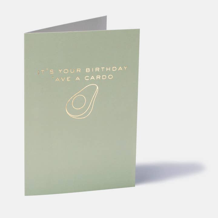 Ave a Cardo Emoji Card for wholesale by TAAB London