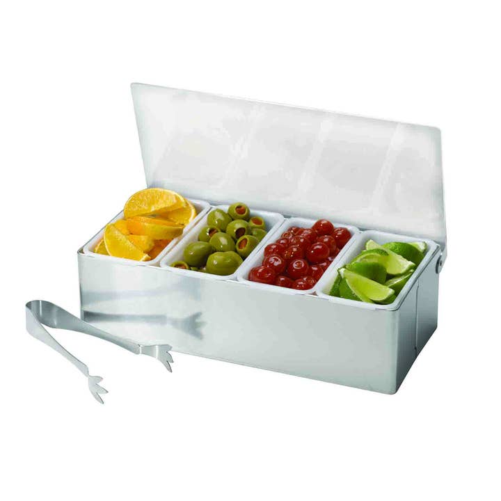 TableCraft Products Company - Wholesale Bar Tool - Bar Caddy, Includes: Holder, (4) Inserts & Tongs11