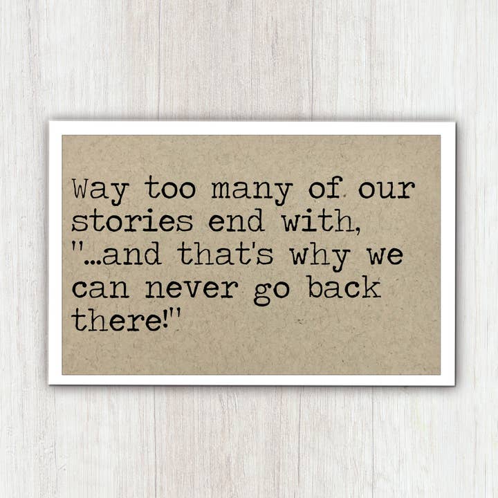 Can Never Go Back There Magnet for wholesale by Says the One