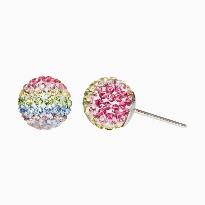 Prism Sparkle Ball™ Stud Earrings for wholesale by Hillberg & Berk