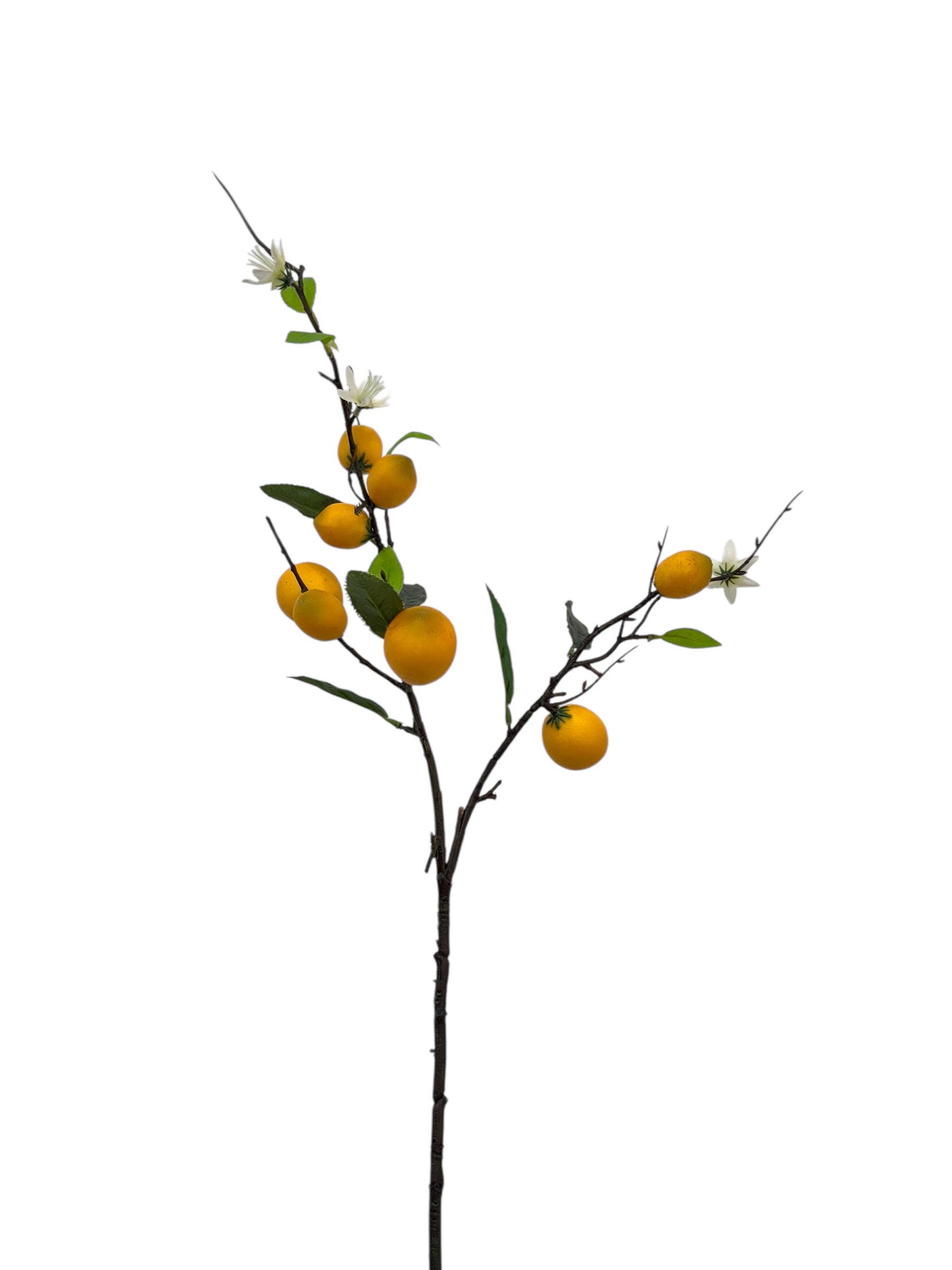 Angel Isabella – wholesale Konstgjord växt – 32"-Konstgjord Citronkvist Dekorativ Fruktstam0