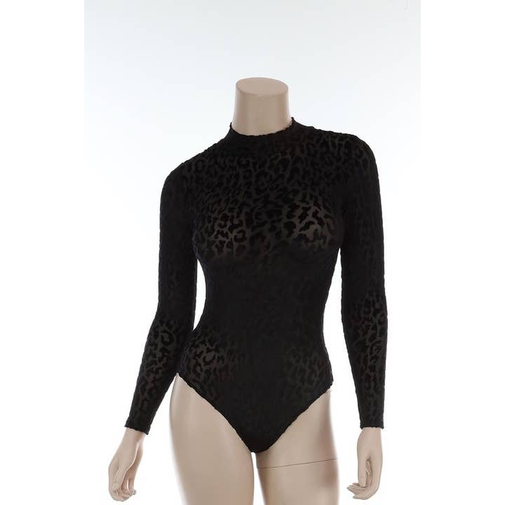 Body sexy con transparencias elásticas para mujer para venta al por mayor de SEXY STAR DESIGN INC