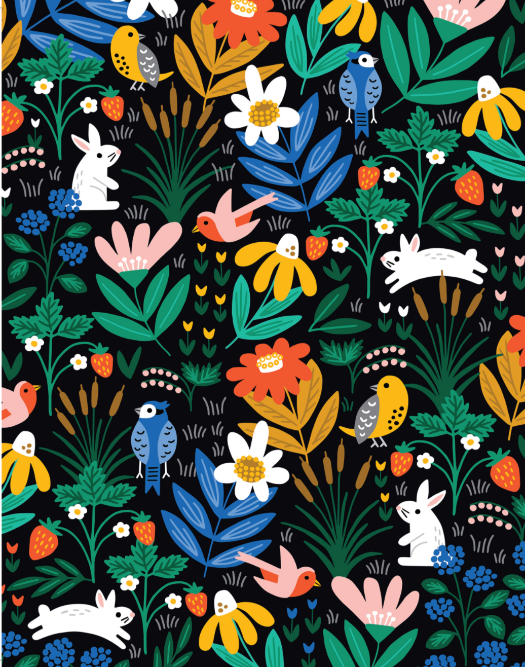 JIGGY Puzzles - Wholesale Puzzle - Adult - 450pc Puzzle & Glue Kit: Birds & Blooms by Genna Blackburn1