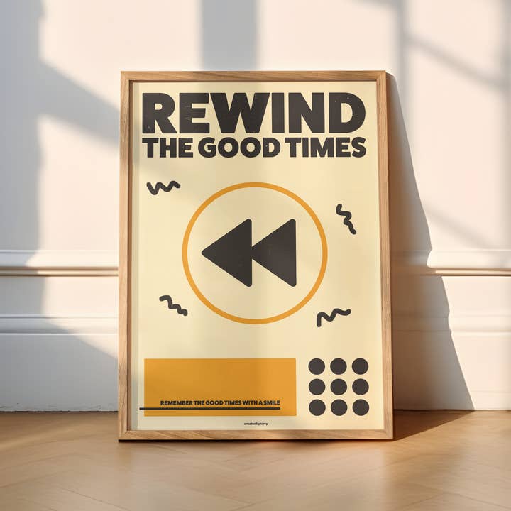 Spoel de goede tijden terug afdrukken voor wholesale door Createdbyharry