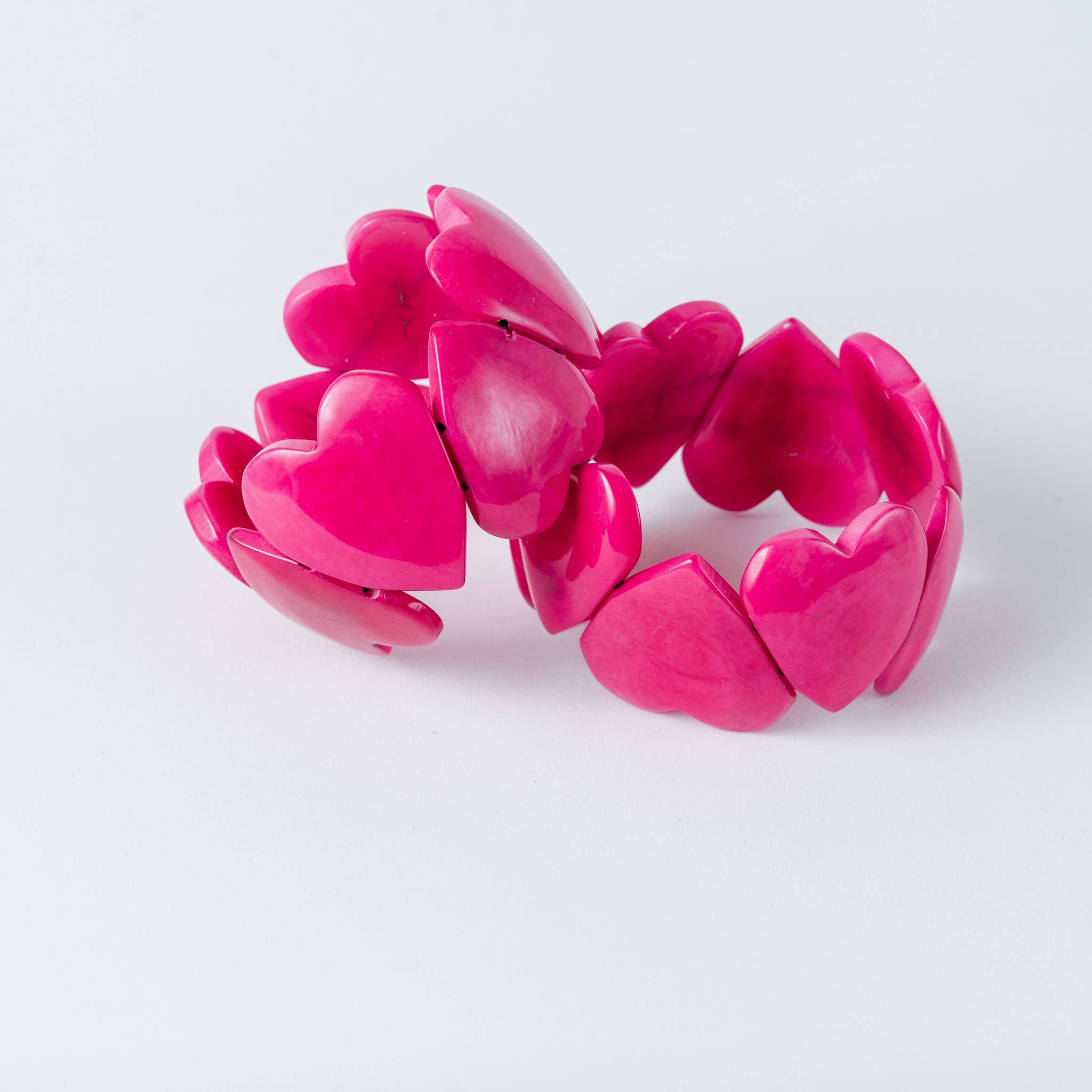 TaguArtsy - Wholesale Cuff Bracelet - Chunky Organic Heart Tagua Cuff Brangle Bracelet1