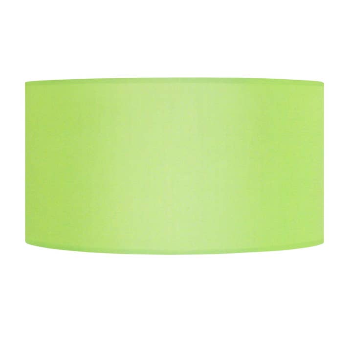 CYLINDRICAL 50 - Cylindrical Green Fabric Lampshade for wholesale by Tosel Shop