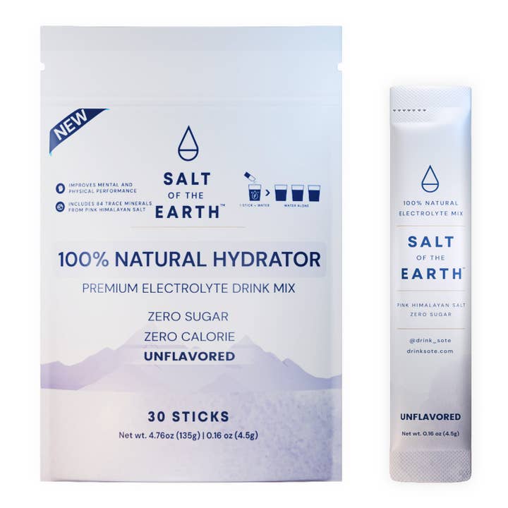 Salt of the Earth - Wholesale Powdered Health Drink - Salt of the Earth | Natural Electrolytes | Unflavored