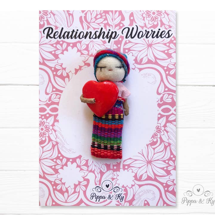 Guatemalan Relationship Worries Worry Doll for wholesale by Pippa & Ky