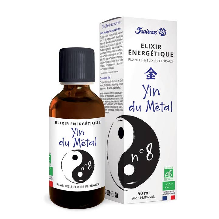 Elixir Energético N.º 8 Bio - Medicina Chinesa - 50ml por atacado de Propos'Nature
