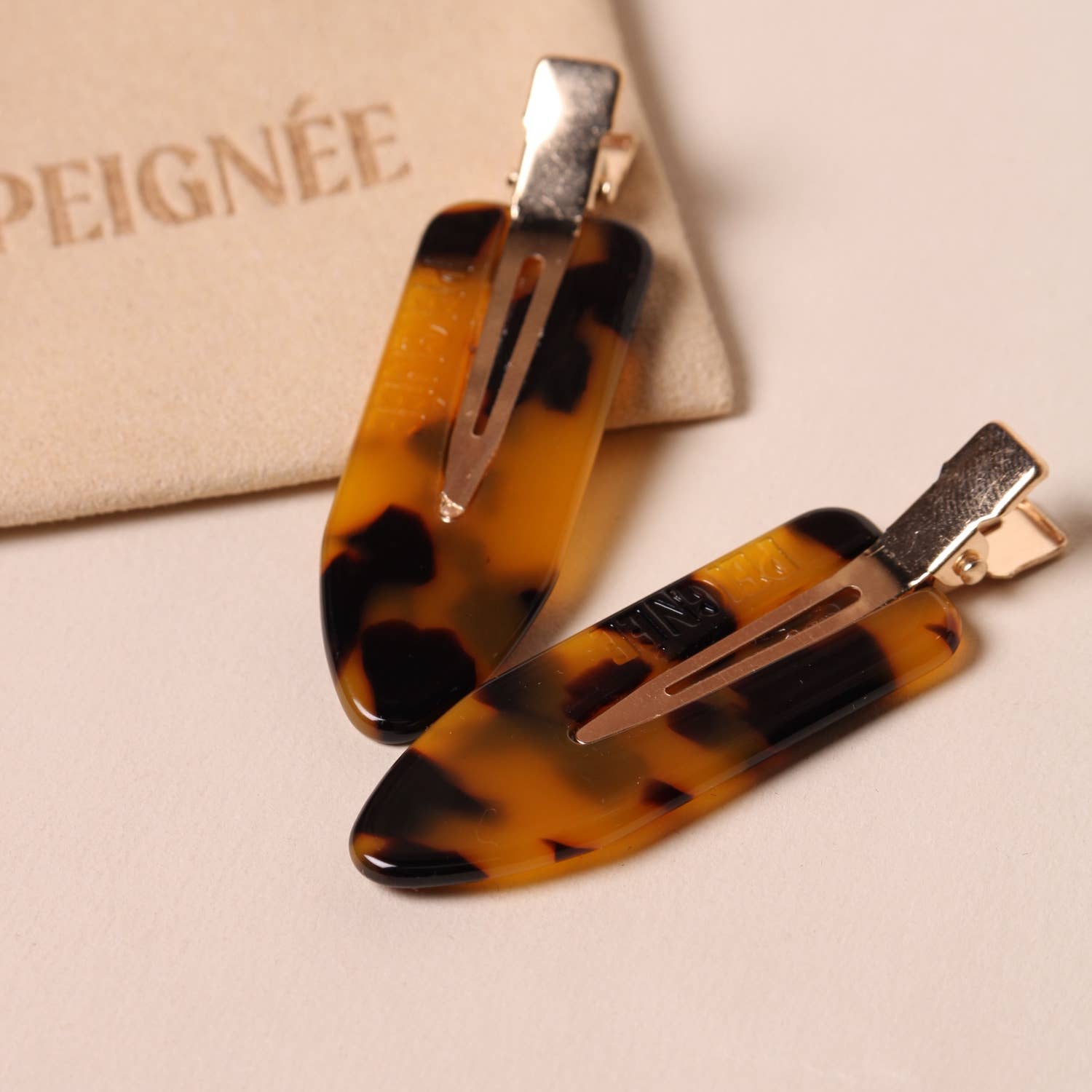 Peignee Paris - Wholesale Hair Clip - Women's - Panther hair clips (pair)1