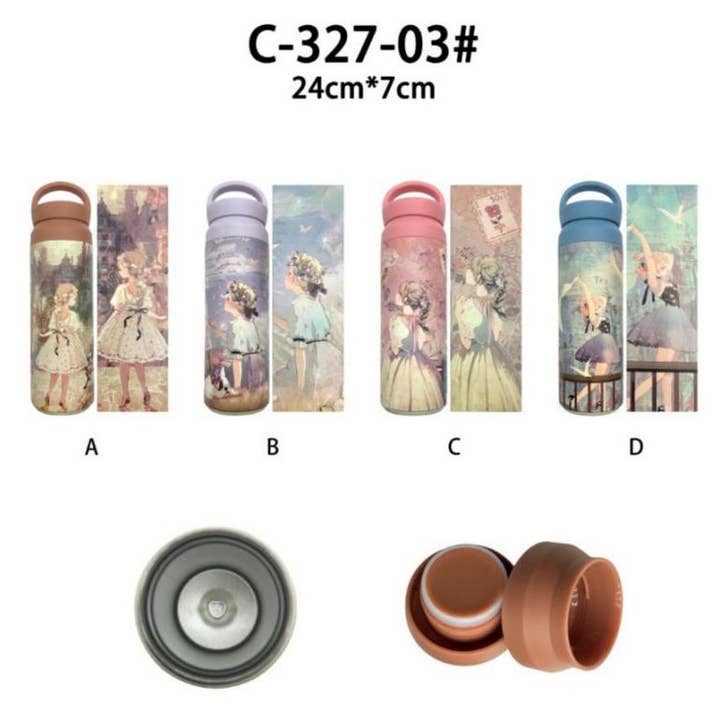 Thermosflasche für Frauen mit Puppendesign Sweet Candy C327-03 und andere Ergebnisse für thermoflasche glas im Großhandel. Kostenlose Rücksendungen und 60-Tage-Zahlungsziel auf Faire im Trend auf Faire.