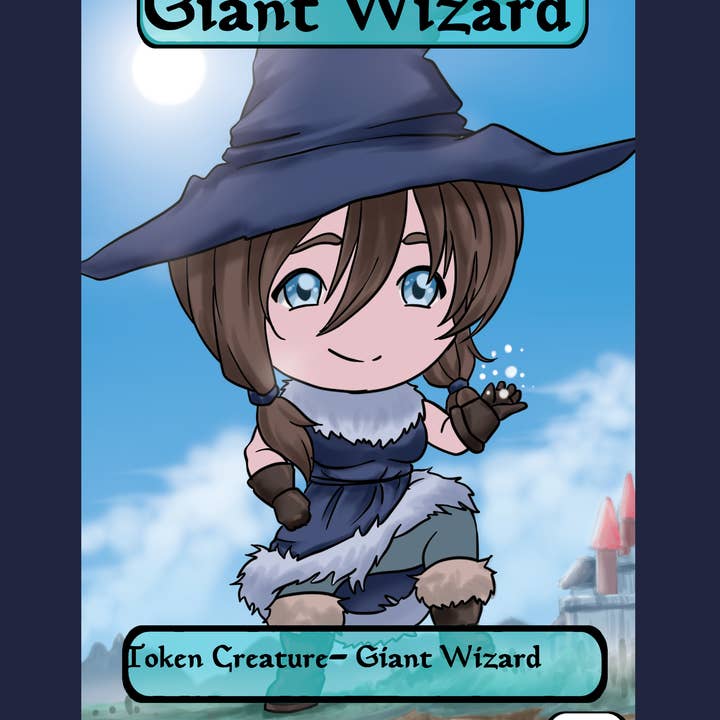 Giant Wizard 4/4 Token för wholesale av Mega Chibi