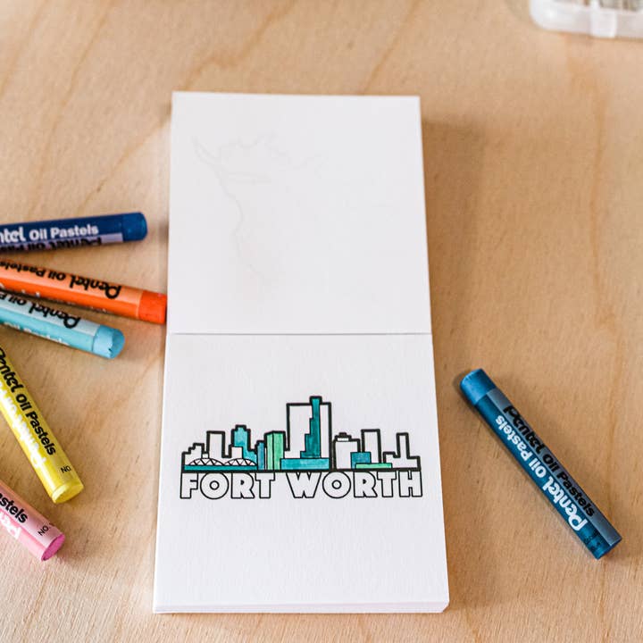 A Brighter Year - Wholesale Coloring Book - Adult - Tiny Texas Themed Illustrations Mini Coloring Book for Adult9