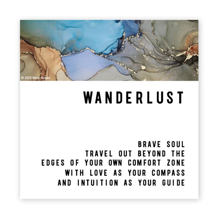 Wanderlust Magneet voor wholesale door warm human