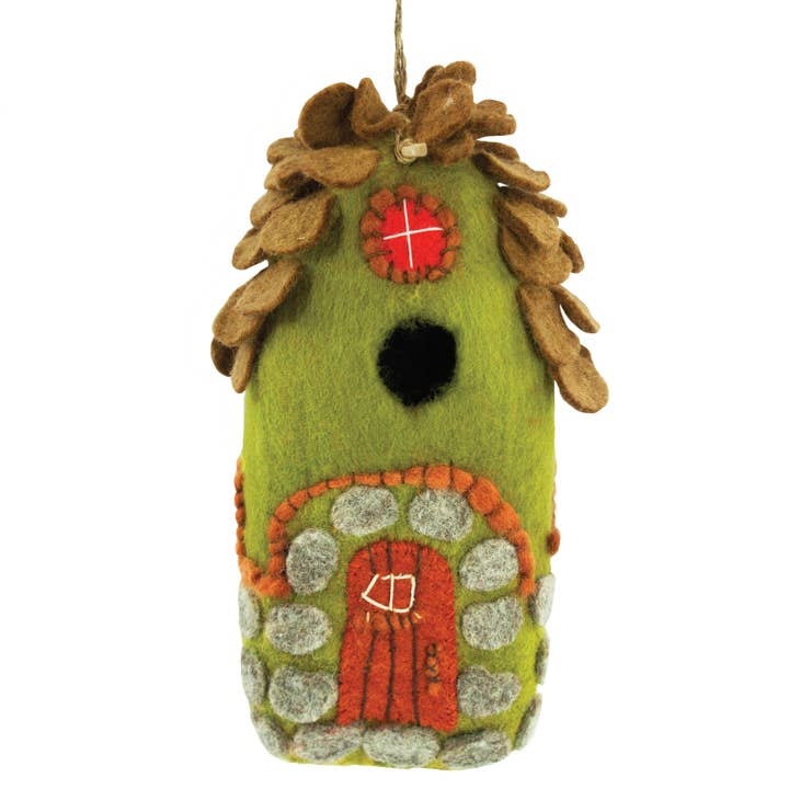 Forest House Birdhouse for wholesale by dZi Handmade