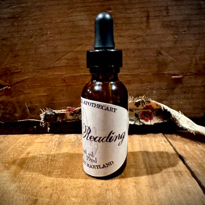 Blackwater Apothecary - Wholesale Meditation Supplies - Palm Reading Ritual Oil – 1 oz Amber Dropper Bottle4