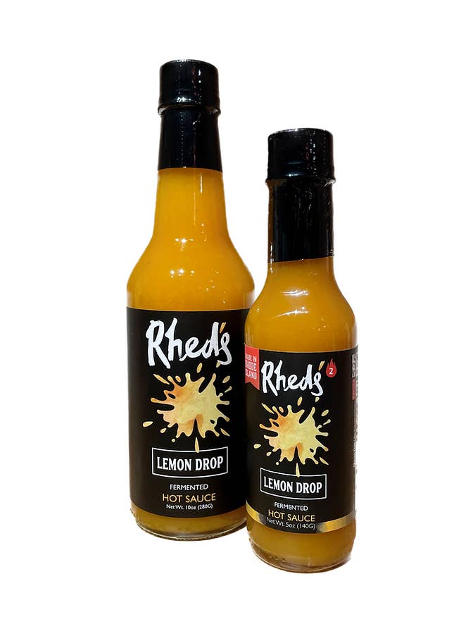 Lemon Drop Hot Sauce for wholesale by Rhed's Hot Sauce
