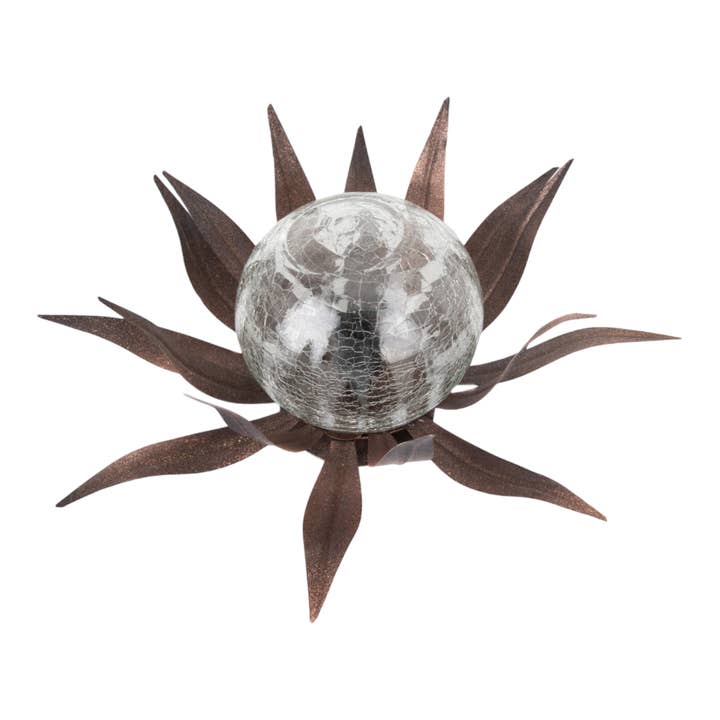 Bordslampa i blåst glas Lotus - H 20 cm L 30 cm för wholesale av Maison Annabi